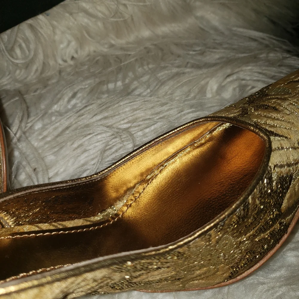 Dolce & Gabbana vintage slingback brocade pumps - Picture 4 of 7
